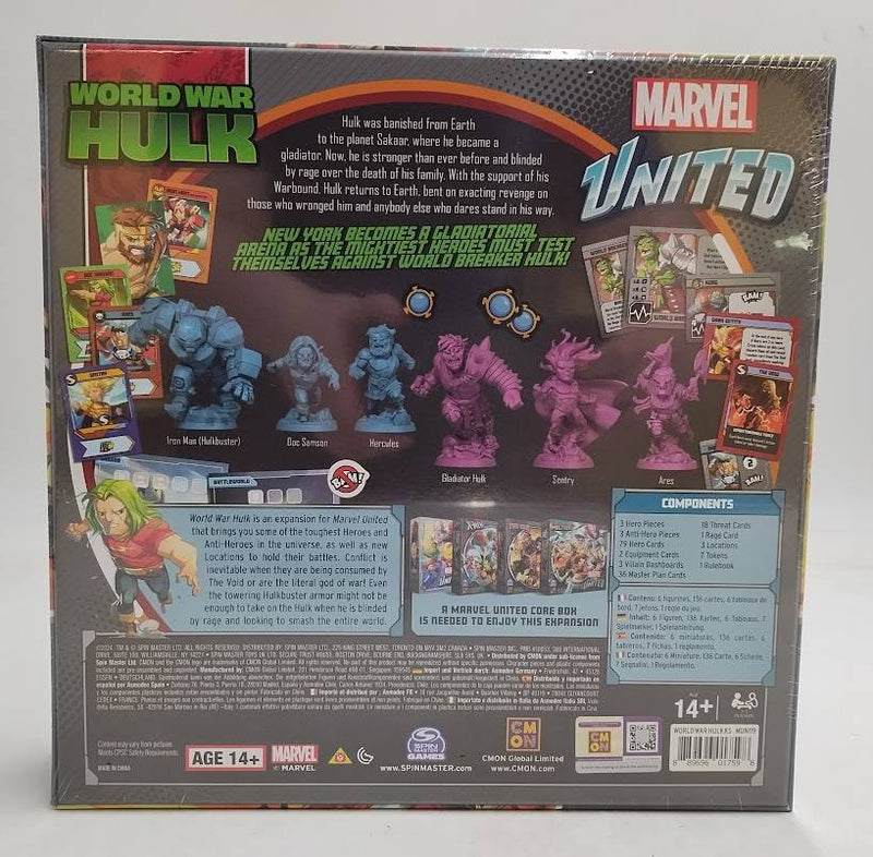 Marvel United Multiverse - Kickstarter Exclusive - World War Hulk Expansion
