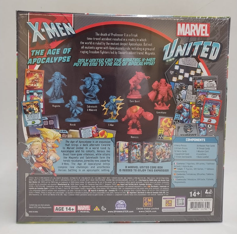 Marvel United Multiverse - X-Men The Age of Apocalypse - Kickstarter - MUN-KS27
