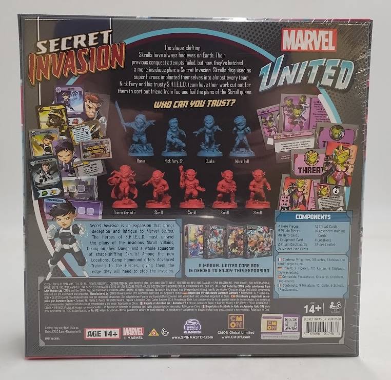 Marvel United Multiverse - Kickstarter Exclusive - Secret Invasion Expansion
