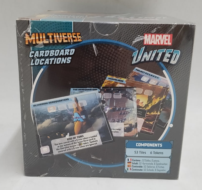 Marvel United Multiverse -Cardboard Locations -Kickstarter- MUN-KS31 SEE DETAILS