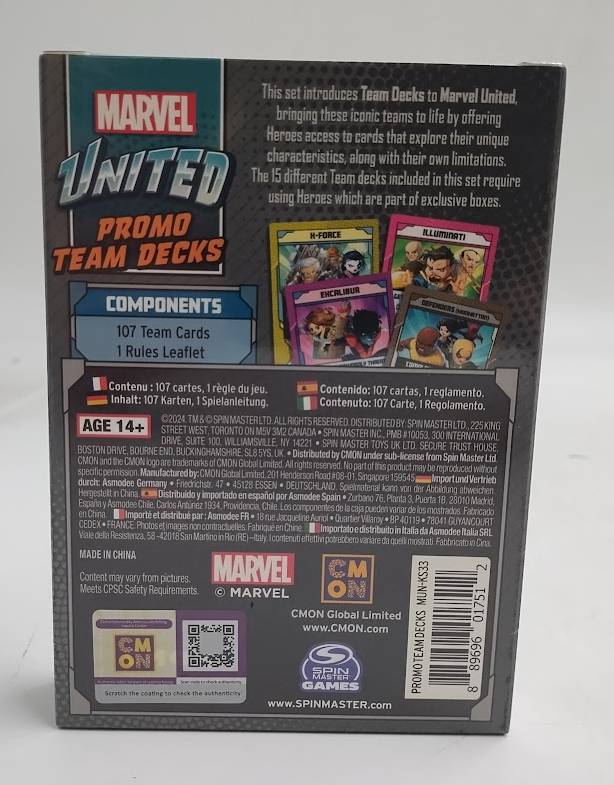 Marvel United: Promo Team Decks