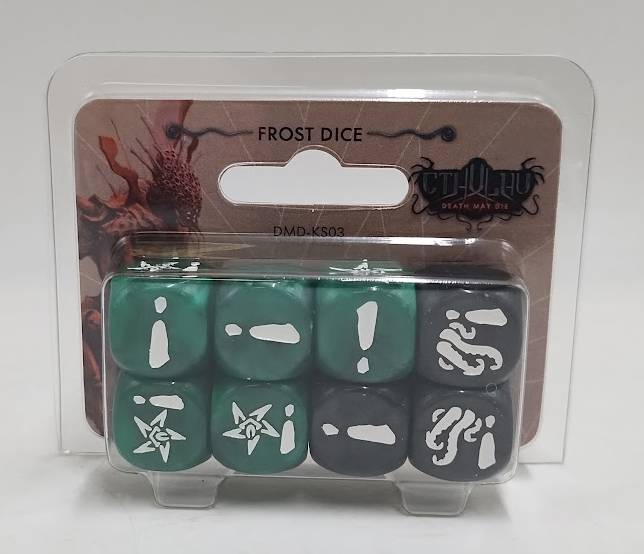 CMON Cthulhu Death May Die: Frost Dice (KICKSTARTER Exclusive)