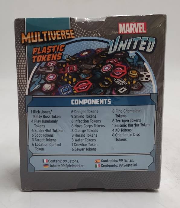 Marvel United Multiverse Plastic tokens Kickstarter ExclusiveMUNKS35 SEE DETAILS