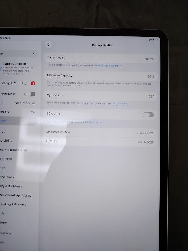 Apple iPad Air (M3) 13 inch Wi-Fi 128GB - Space Gray -PRE-OWNED SEE DETAILS