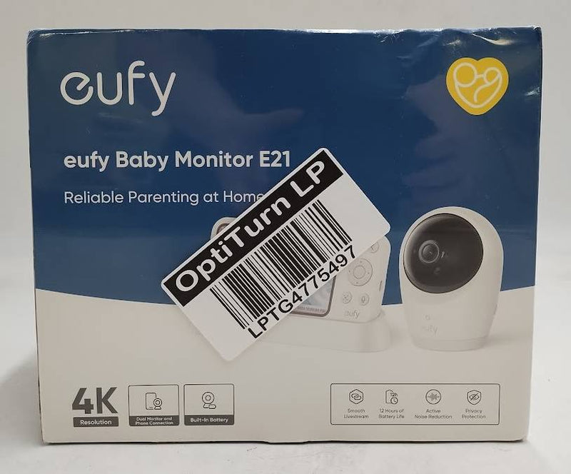 eufy Baby Monitor and Charging Base with 4K Camera - White SEE DETAILS