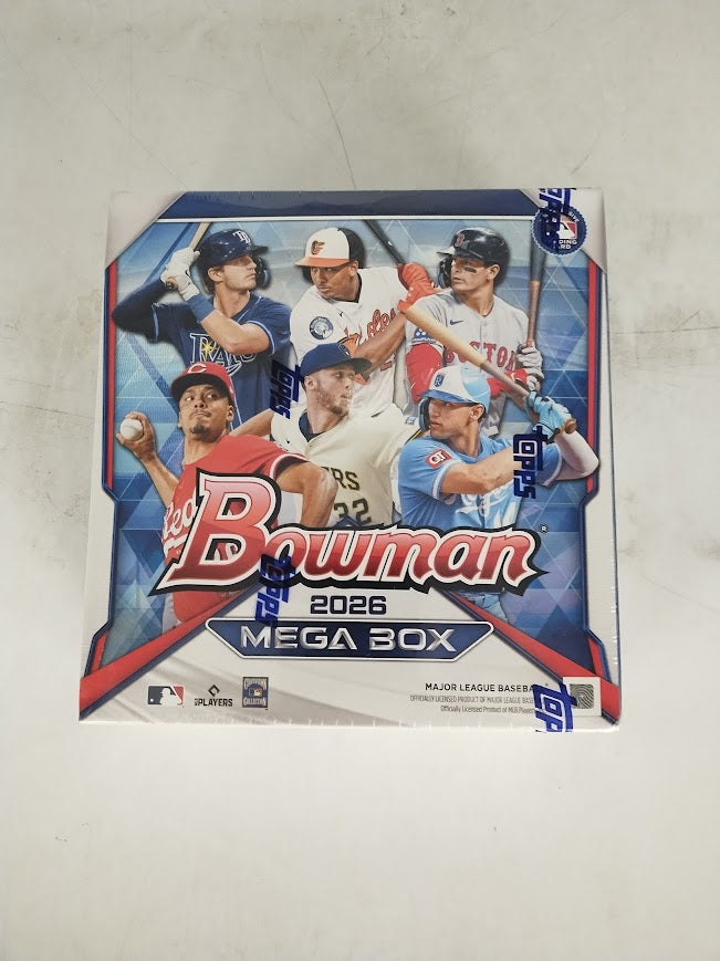 2026 Topps MLB Bowman Baseball Trading Card Mega Box