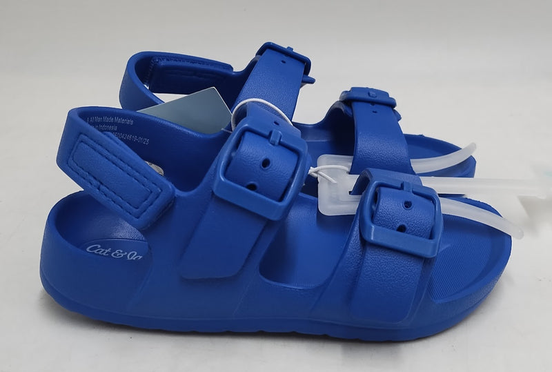 Toddler Ade Blown EVA Sandals - Cat & Jack Blue 8T