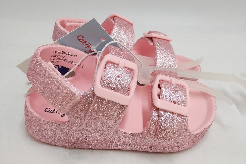 Toddler Girls Ade Blown EVA Sandals - Cat & Jack Light Pink 6T