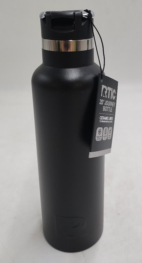 RTIC Outdoors 20 fl oz Jour Stainless Steel Water Bottle - Black