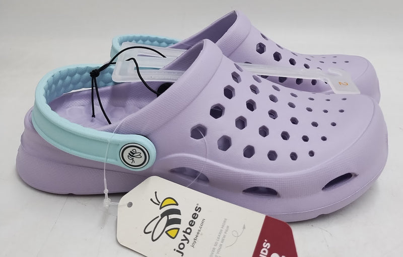 Girls' Dylan Slip-On Clogs - Sky Blue/Lilac Purple 2