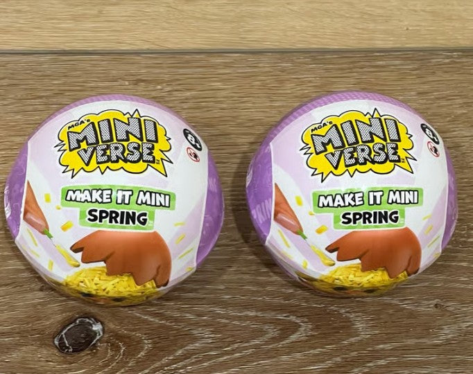 2 PACK!!! MGA's Miniverse Make It Mini Spring Theme