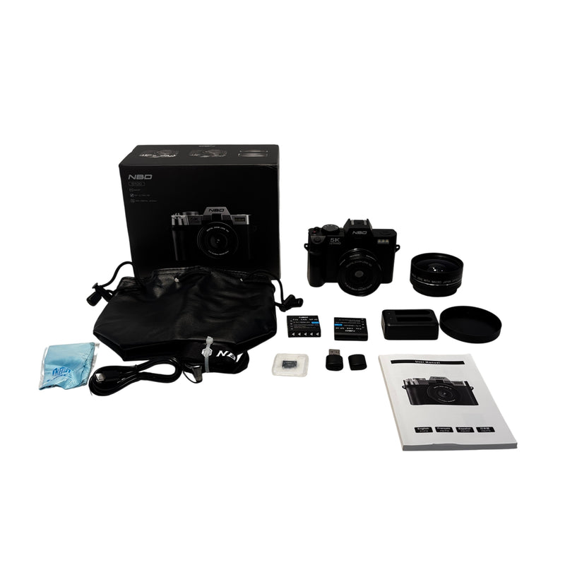 NBD S100F-BB-N5-B 5K Digital Camera 64MP OPEN BOX