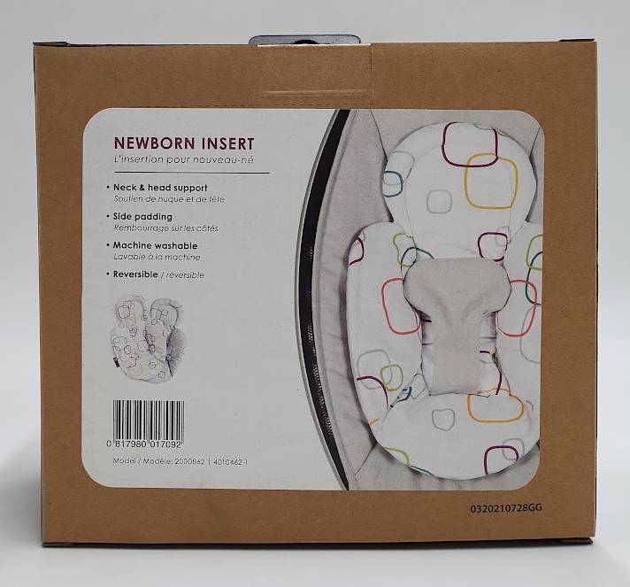 4moms Newborn Insert: Compatible With 4moms High Chairs, Multi-Burst Pattern