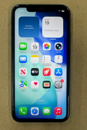 Apple Iphone 11, 64GB, Black - LOCKED TO CRICKET WIRELESS SEE DETAILS