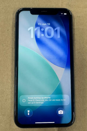 Apple Iphone 11, 64GB, Black - LOCKED TO CRICKET WIRELESS SEE DETAILS