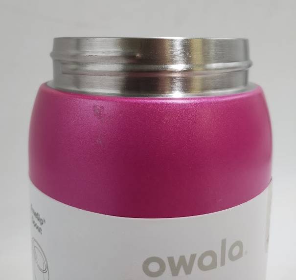 Owala 32oz FreeSip Stainless Steel Bottle - Read My Lips READ NO LID OR STRAW