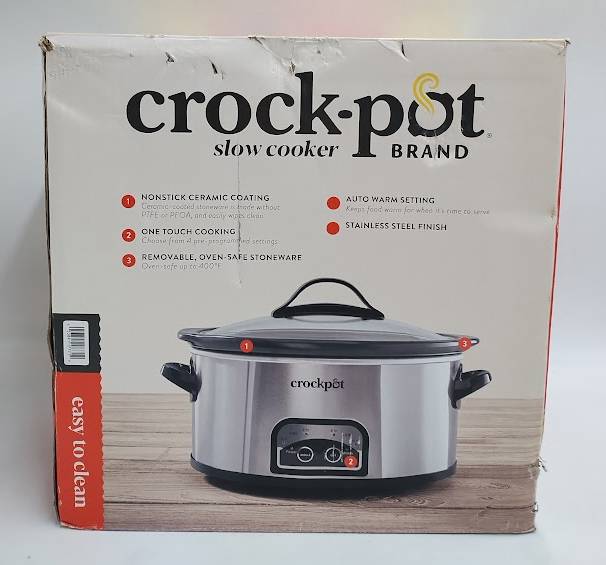 Crock-Pot 6 Quart Programmable Slow Cooker SEE DETAILS