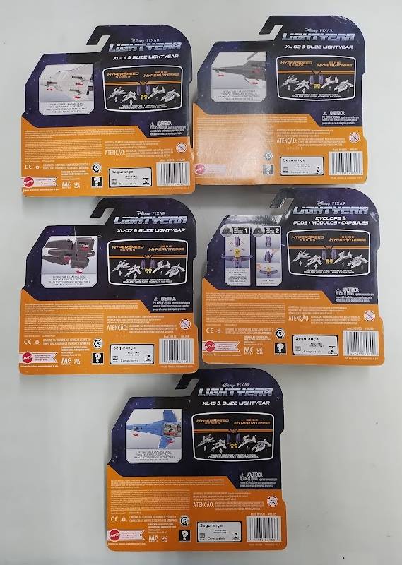 PACK OF 5 Disney Pixar Lightyear Hyperspeed Complete Series SEE DETAILS