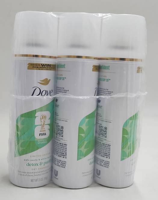 LOT OF 3!!! Dove Beauty Detox & Purify Dry Shampoo - 5oz
