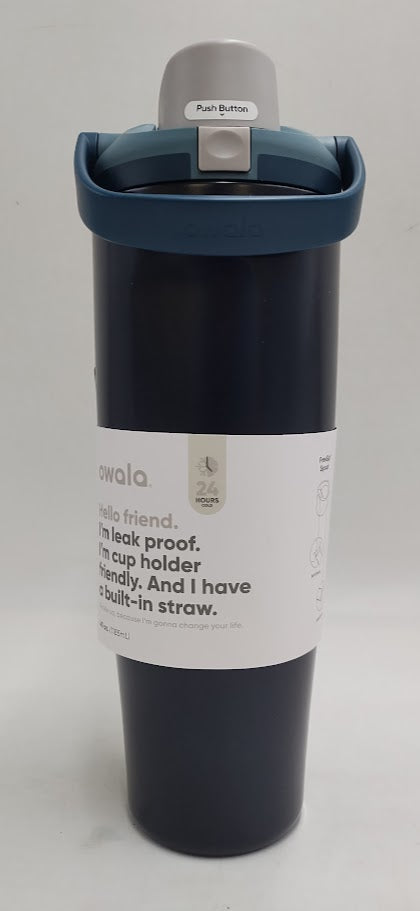 Owala 40 fl oz Stainless Steel FreeSip Sway Water Bottle READ DESCRIPTION