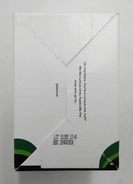 Ketone-IQ Green Apple Caffeine Energy Drinks - 6 Pack Box 2 fl oz EXP 11/20/26