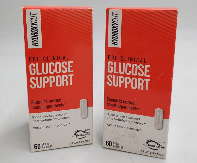 2 PACK Hydroxycut Pro Clinical Support - 60 Capsules 30 Servings EXP:08/2027