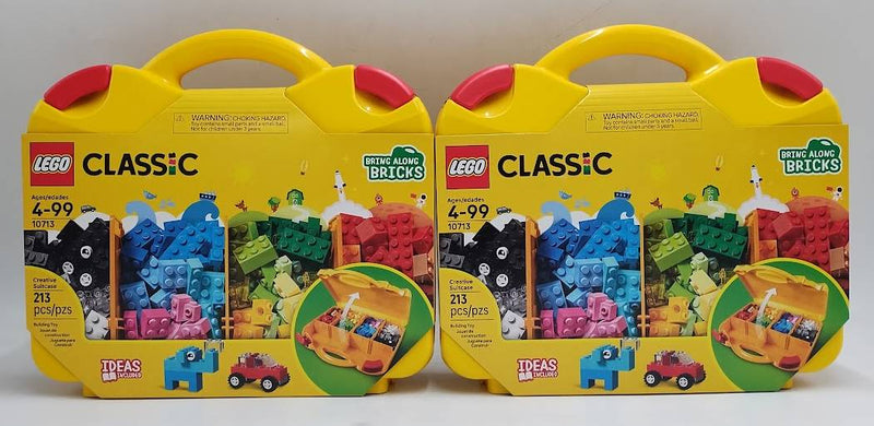 LOT OF 2!!! LEGO Classic Creative Suitcase 10713