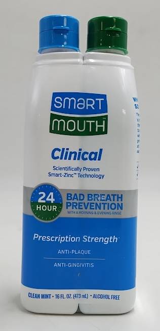 SmartMouth Advanced Clinical Formula Fresh Mint Mouthwash 16 fl oz EXP: 12/2027
