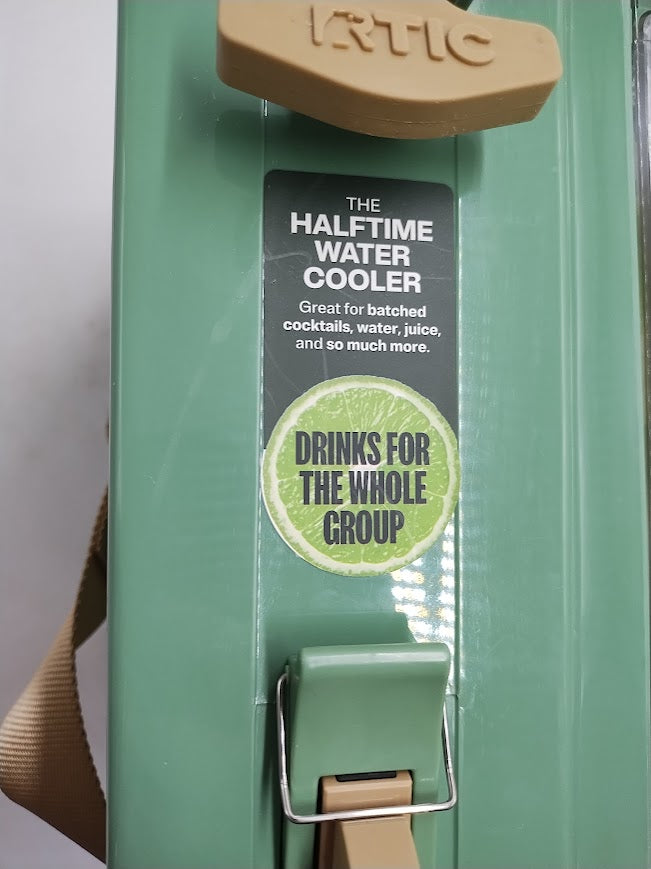 RTIC Outdoors 3 Gallon Halftime Cooler Beverage Dispenser - Sage Green *SEE DETAILS*
