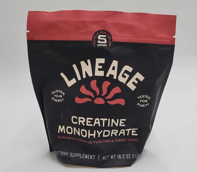 Lineage Provisions Micronized Creatine Monohydrate Sea Salt 90 Servings EXP:4/27