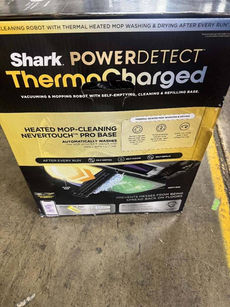 Shark PowerDetect 2-in-1 ThermaCharged Robot Vacuum Mop RV2910XE 10" SEE DETAILS (LOCAL PICKUP ONLY)