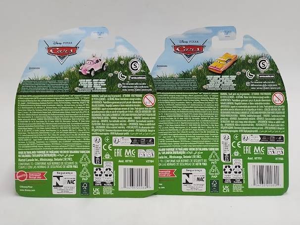 LOT OF 2!! Disney Pixar Cars Easter Buggy Diecast Vehicle 1:55 Scale SEE DETAILS