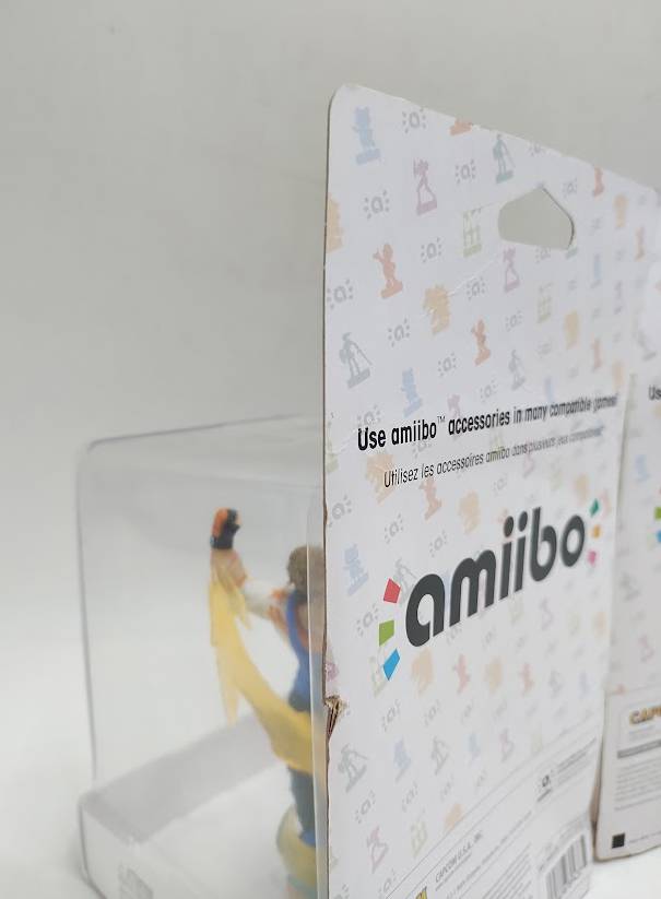 LOT OF 2!! Nintendo amiibo STREET FIGHTER - Luke AND Jamie Figure SEE DETAILS