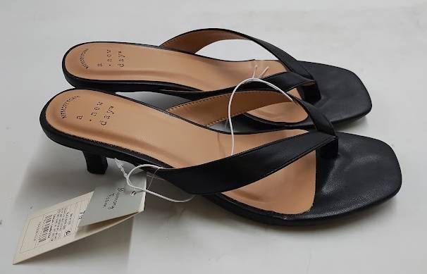 Women's Iona Heels with Memory Foam - A New Day Black 7.5 NO BOX