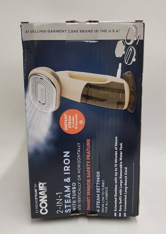Conair Turbo Extreme Steam 2-in-1 Steam and Iron with Turbo SEE DETAILS