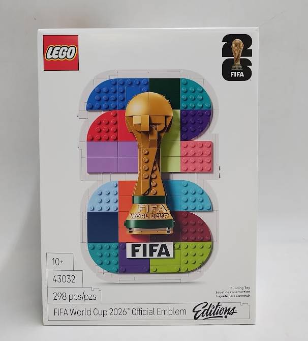LEGO Editions FIFA World Cup 2026 Official Emblem 43032 SEE DETAILS