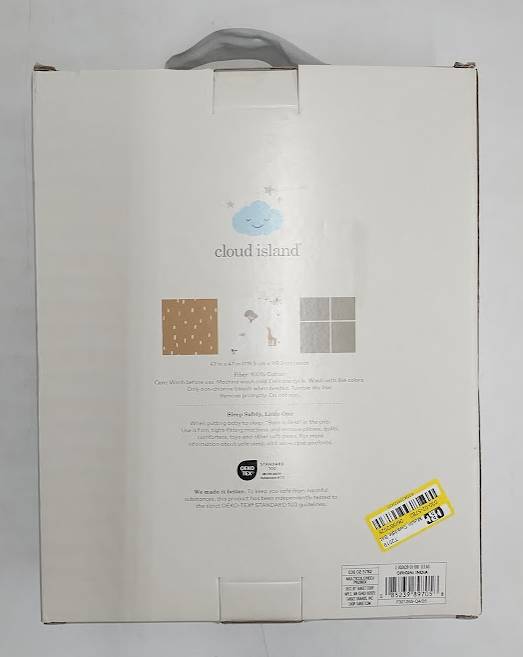 Muslin Swaddle Baby Blanket - Safari Dashes - 3pk - Cloud Island