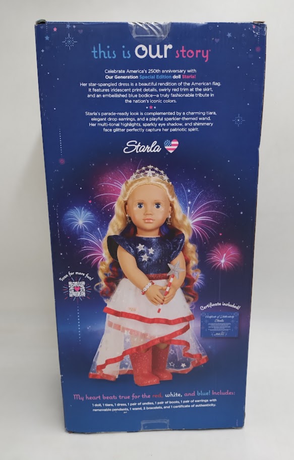 Our Generation Starla Fourth of July Doll Keepsake 2026 SEE DETAILS