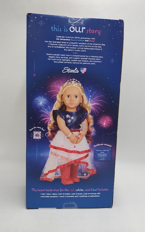Our Generation Starla Fourth of July Doll Keepsake 2026 SEE DETAILS