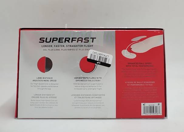 Callaway Superfast Golf Balls - Red - 15 BALLS TOTAL SEE DETAILS