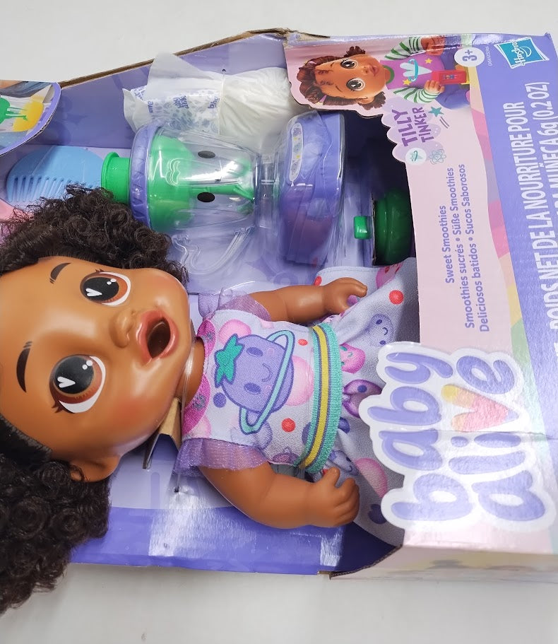 Baby Alive Sweet Smoothies Tilly Tinker Baby Doll SEE DETAILS