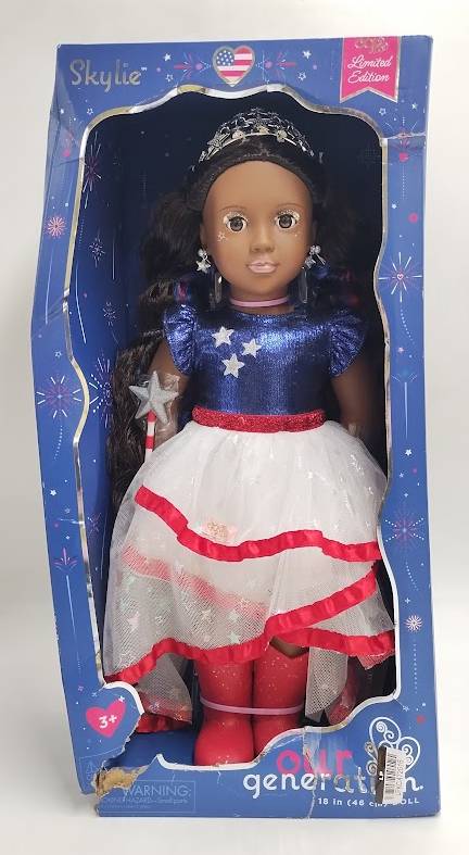 Our Generation Skylie 4th of July 18" Doll Keepsake Collection 2026 SEE DETAILS