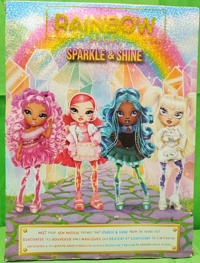 Rainbow High Sparkle and Shine Dawn Magic Bubbles Legs Red Coral 11" SEE DETAILS