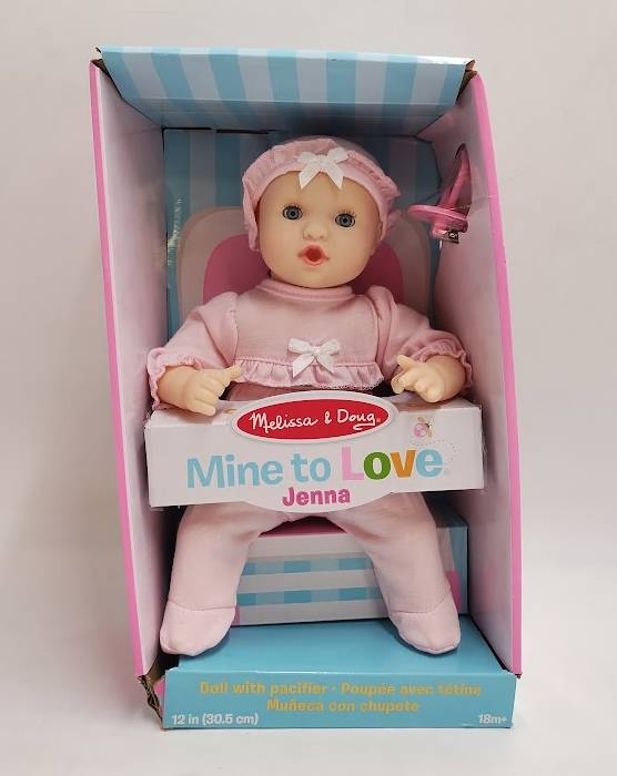 Melissa & Doug Mine to Love Jenna 12" Soft Body Baby Doll SEE DETAILS