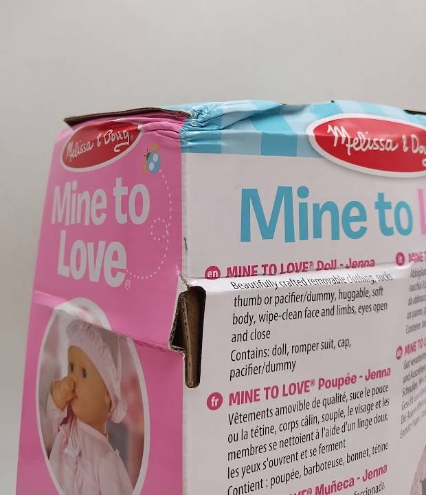 Melissa & Doug Mine to Love Jenna 12" Soft Body Baby Doll SEE DETAILS