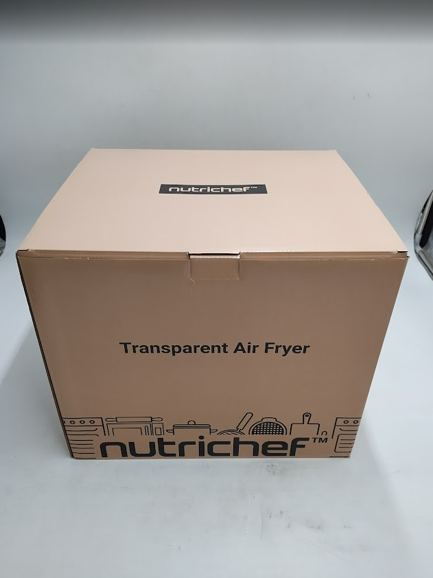 NutriChef 5.8QT Air Fryer  Digital Touchscreen Oil-Free Cooker Black (NCAF539TB) (LOCAL PICKUP ONLY)