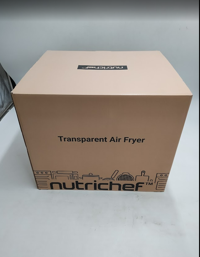 NutriChef 5.8QT Air Fryer  Digital Touchscreen Oil-Free Cooker Black (NCAF539TB) (LOCAL PICKUP ONLY)