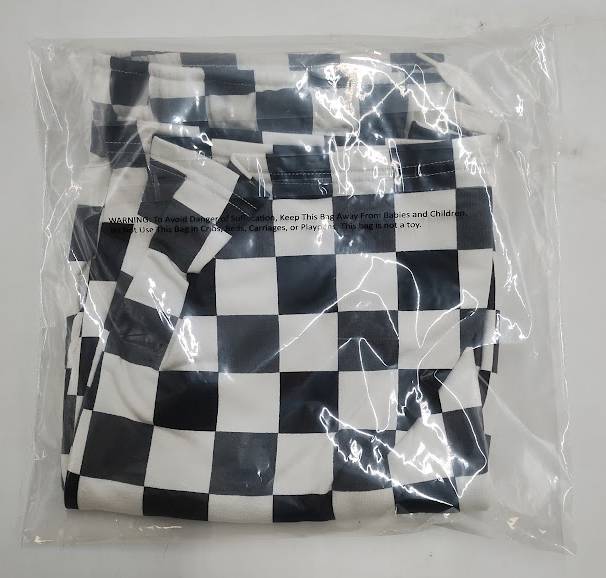 Boys' Pull-On Knit Shorts Cat & Jack Check Pattern XXL Husky