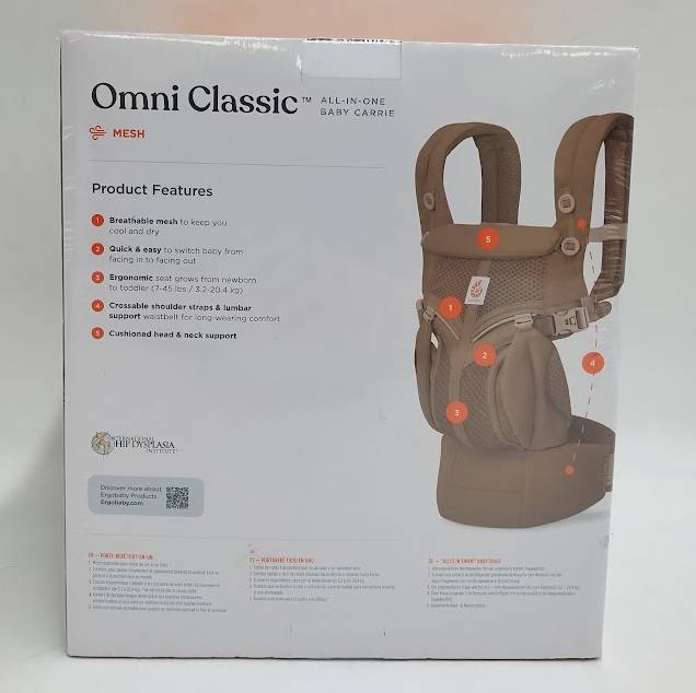 Ergobaby Omni Classic All Carry Positions - Camel