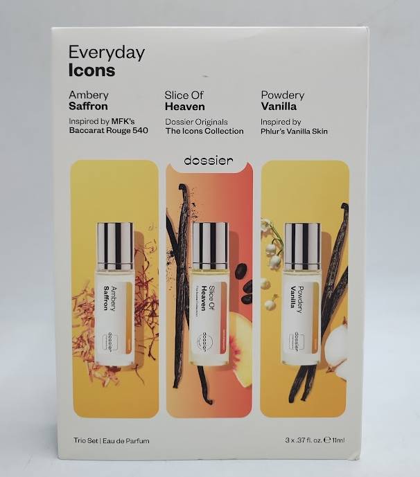 Dossier Icons Perfume Trio Set - 3pc